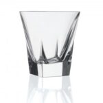 RCR Crystal - Fusion Whisky Glasses Set - Modern Cut Glass Cocktail Tumblers - 270ml - 6pc