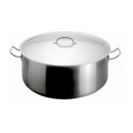 ARTAME Stainless Steel CASSEROLE INDUST WITH LID
