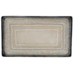 SATURNIA KIMI Tellus Rectangular Plate 26x15 Cm