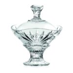 RCR Cristalleria Italiana Oasis - Candy Box with Foot and Lid H 180 mm