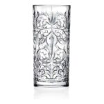 RCR Tattoo Drink Glass 368 ml Set 6 Pcs
