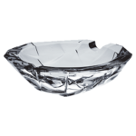BOHEMIA CRACK ASHTRAY LEAD CRYSTAL