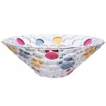 BOHEMIA LISBOA BOWL WITH LISTER LEAD CRYSTAL