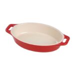 Staub Ceramique Oval Oven Dish – Cherry 29 CM