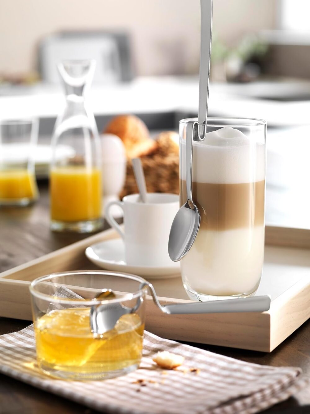 ZWILLING Dinner Latte Macchiato Spoon Set 6 Pieces - Image 2