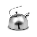 SILAMPOS Stainless Steel Kettle with Lid – 2.7L, Miramar/Europa Series