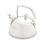 SILAMPOS Stainless Steel Jasmine Whistling Kettle with Lid – 2L