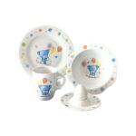 Polskie Fabryki Porcelany "Calineczka" Children's Porcelain Dinner Set – 4-Piece (1/4)