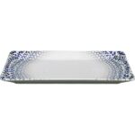 SATURNIA Porcelain KIMI Rettangolo 29x17,5 cm Alchimia Blue
