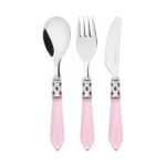 Bugatti Aladdin 3-Piece Baby Cutlery Set – Pink