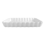 Gural OVEN DISH FOR CAKE 35 CM WHITE