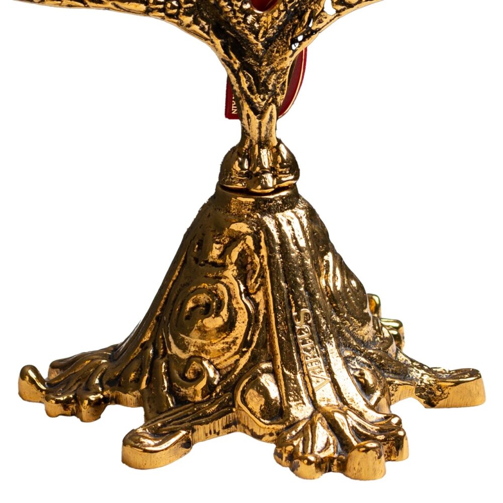 VIRTUS Pair of Candle Holders - Lirio Design 4200 (36 x 26 cm) - 3-Arm Set - Image 5