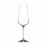 RCR Cristalleria Italiana Aria Flute - A36 - Set of 6 Glass Flute Goblets